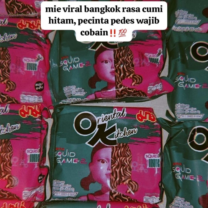 

Ready Oriental Kitchen Mie Squid Game Bangkok Ready