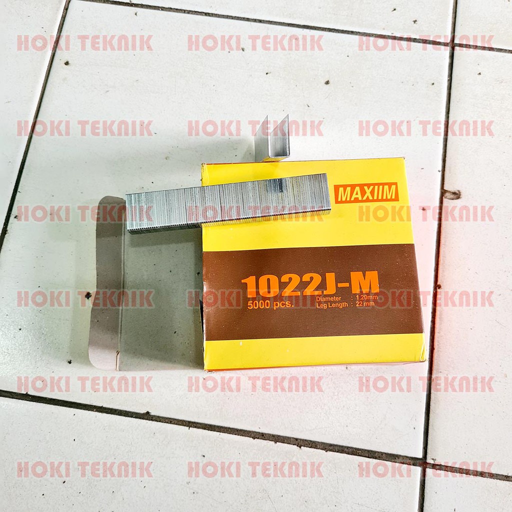 

iK! Isi Staples Angin 1022J Maxiim Air nailer