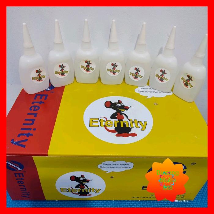 

SALE PROMO LEM KOREA ETERNITY SUPER JUMBO (PERBOX/40PCS) / LEM TETES CAIR / LEM SERBAGUNA / LEM