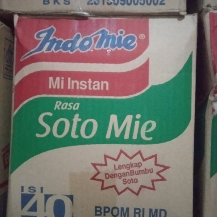 

Ready Indomie Soto 1 Dus