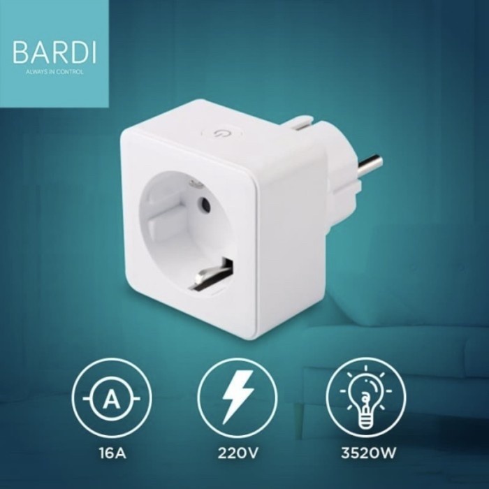 Bardi Smart Plug Wifi - Colokan Smart Home