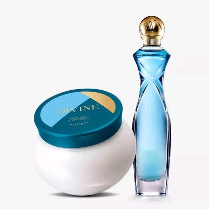 Parfum / Body Cream Divine Biru Baru