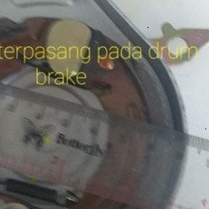Kampas Rem Belakang Tromol Sepeda Listrik Selis E-Bike Unity Super Rider Scooter