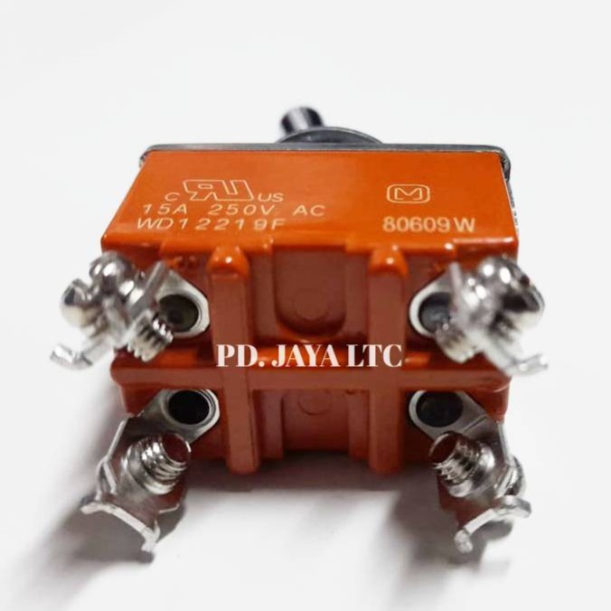 DISKON PANASONIC TOGGLE SWITCH 4 KAKI ON-OFF WD12219F READYY