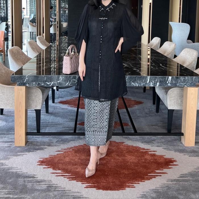 Terlaris Lausboutique-Tunik Maisa Chantilly-Kebaya Modern