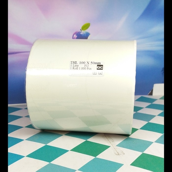 

IK! LABEL DIRECT THERMAL 100x50 mm 500PCS STIKER BARCODE 100 x 50 ETIKET