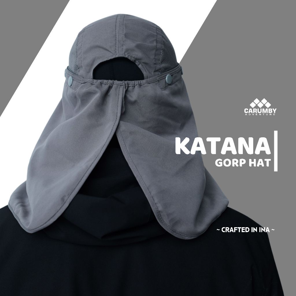 Topi Gunung Lapangan Katana Carumby Adventure Pria Wanita