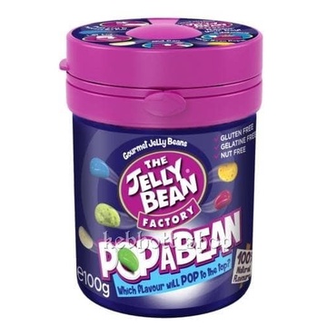 

Terbaru The Jelly Bean Beans Factory Popa Bean Candy 100 Gr Permen Jell Lunak Ready