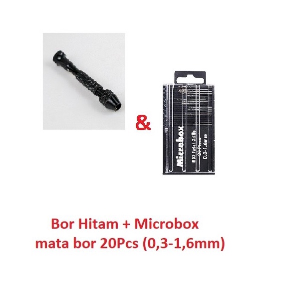 BIG SALE Bor Tangan Mini Micro Bor PCB Twist Micro Drill