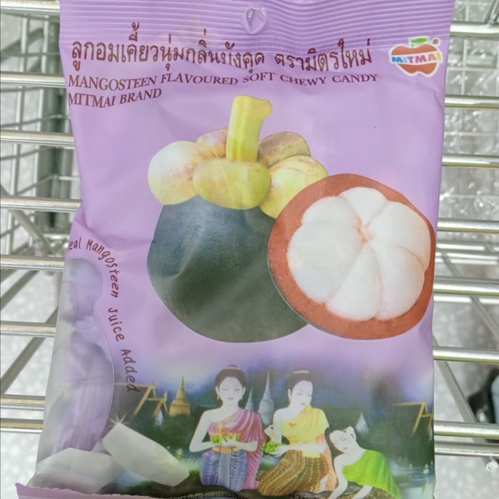 

Diskon Permen Lunak Rasa Durian & Manggis Soft Chewy Candy Mitmai Brand Thailand Halal 110Gr Ready