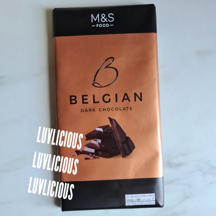 

Promo M&S Mark Marks & And Spencer B Belgian Dark Chocolate Coklat Cokelat Ready