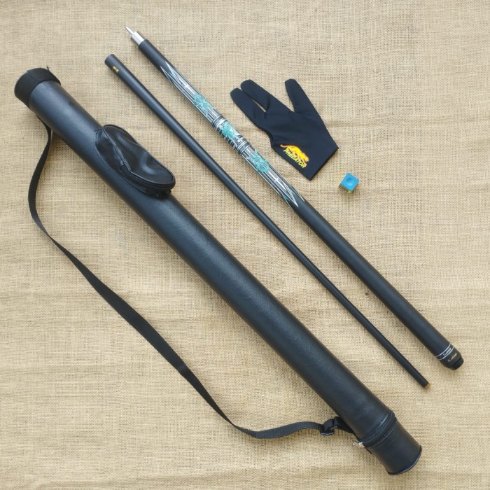 ready stok paket stick cuemall - paket stick billiard - billiard original