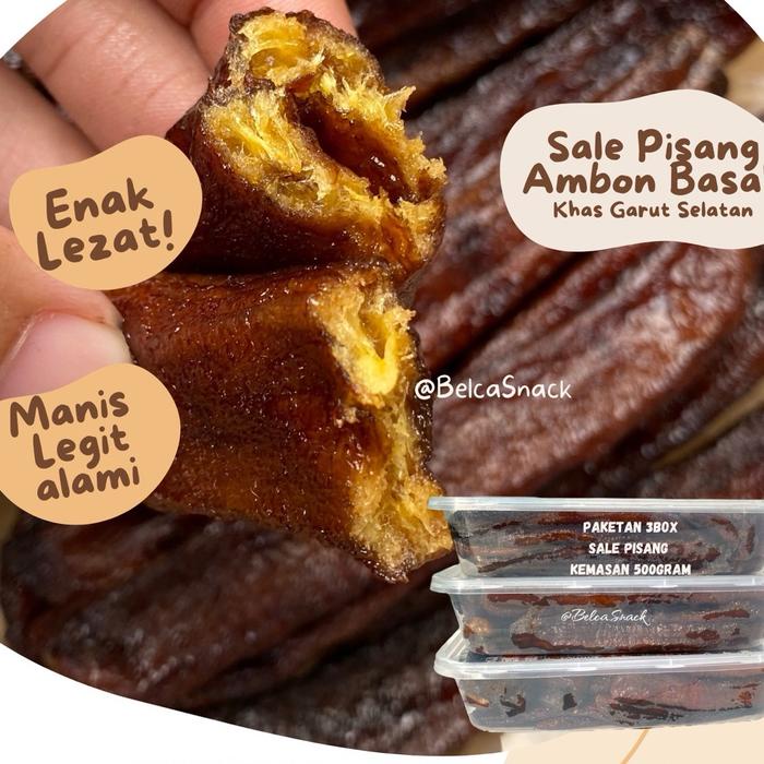 

HJK Paket Ramadhan 3box Sale pisang Ambon Khas garut Selatan super legit super premium Bebas gula