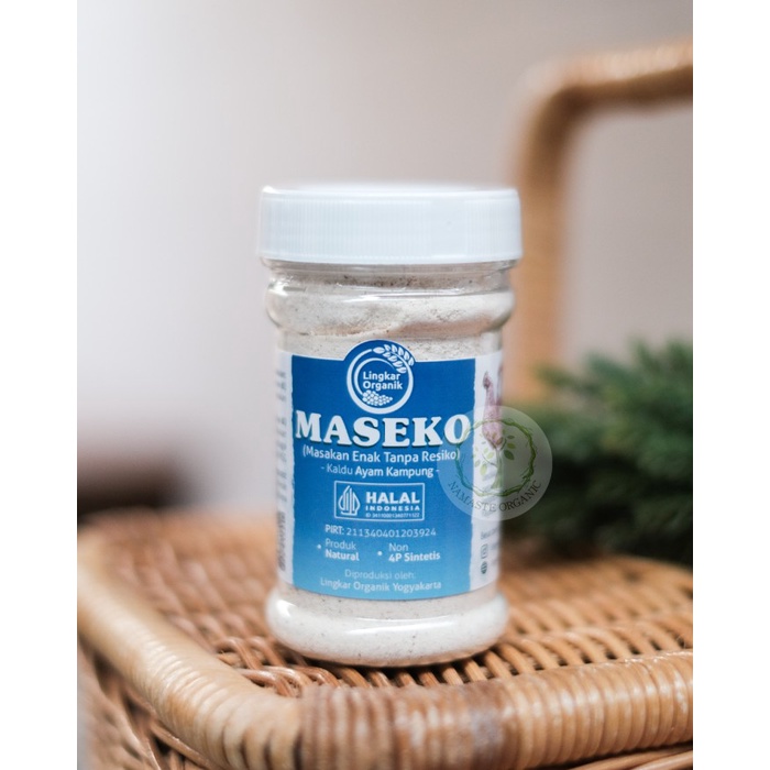 

HJK LINGKAR ORGANIK - MASEKO KALDU AYAM KAMPUNG 100GR