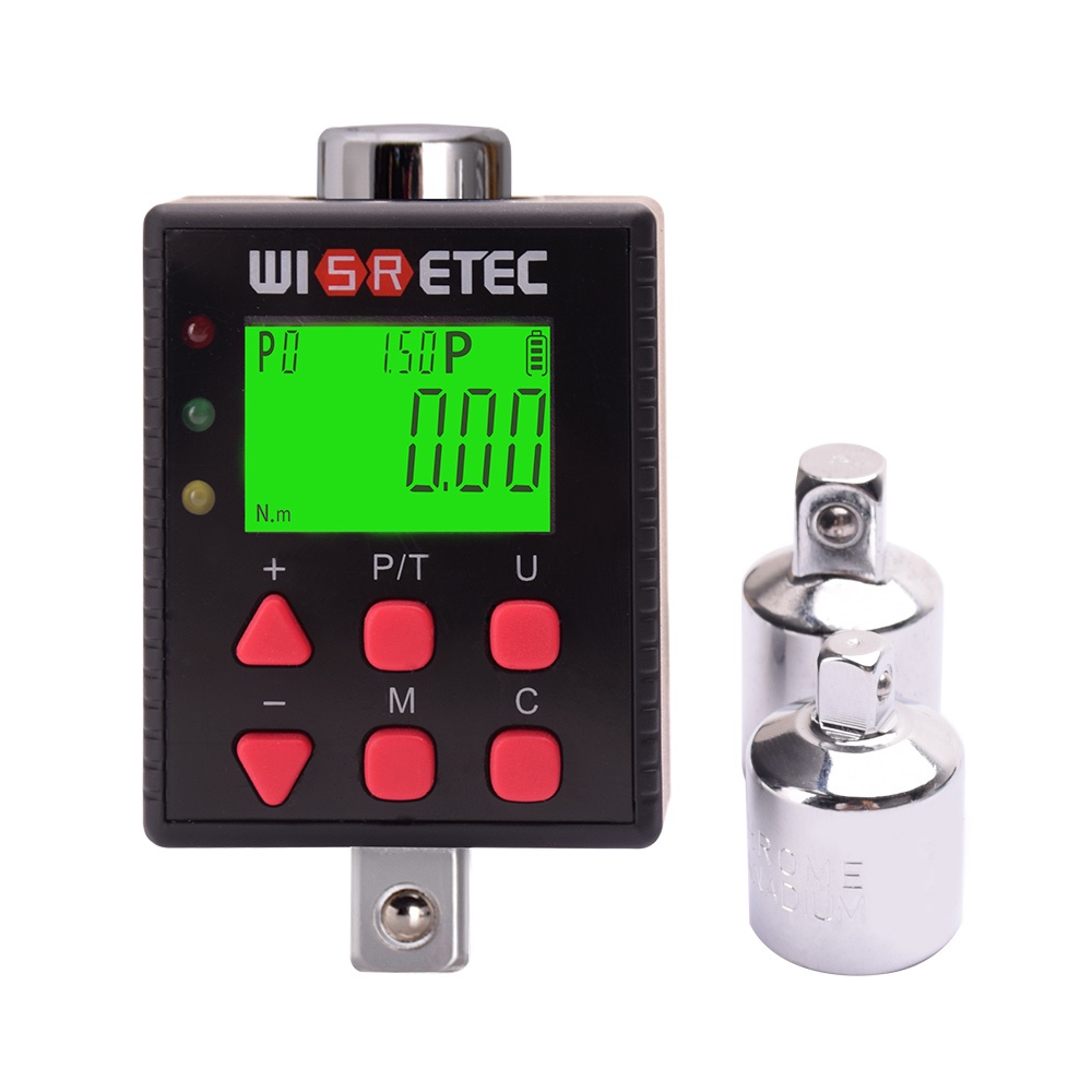 Digital Torque Meter Digital Backlight Display Wrench Torque Tester Two Working Modes Adjustable Fiv