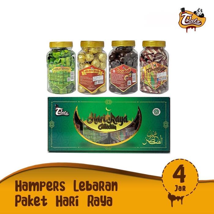 

PRODUKSI BARU Paket Coklat Tobelo Hampers Hari Raya Lebaran Isi 4 Varian Coklat Chocolate Food Snack