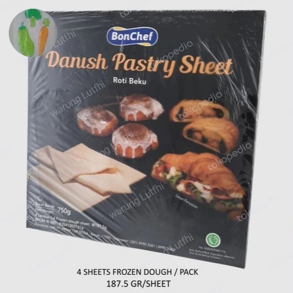 

Bonchef Danish Pastry Sheet 750gr
