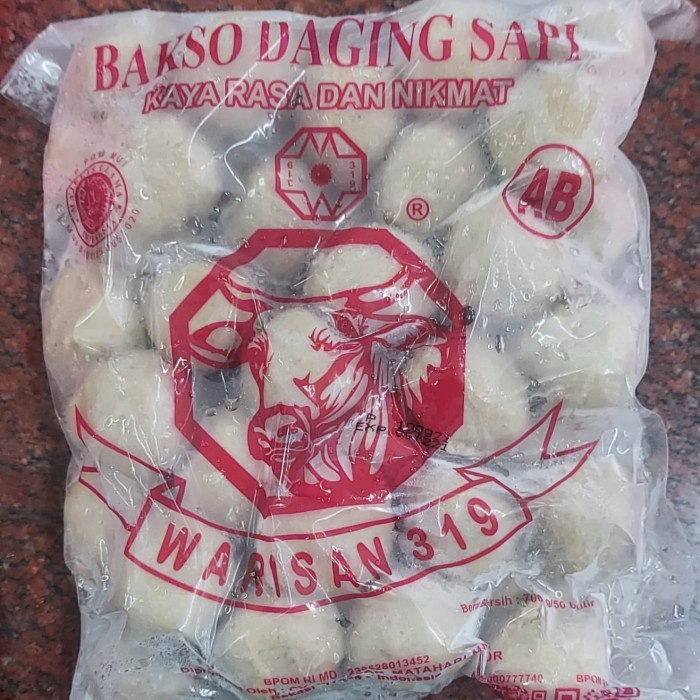 

HJK bakso warisan 319 isi 50