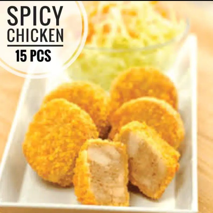 

HJK naget spacy chiken isi 15 home made dan halal