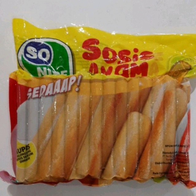 

HJK So Nice Sosis Ayam uk 1 kg