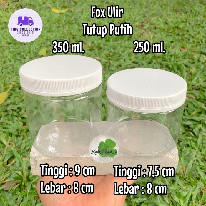 Toples JAR FOX ULIR 250-350 ml jar kue kering toples kue kering prom