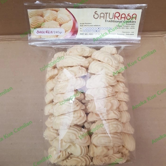 

HJK Kue Kering Sagu Keju ( Satu Rasa )