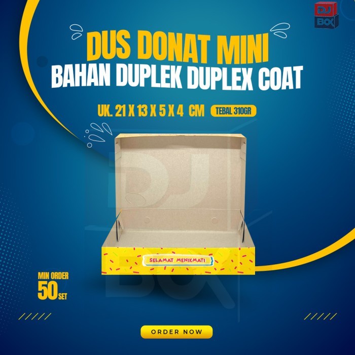 Dus donat martabak / Donat mini Ukuran. 2113,54 CM.