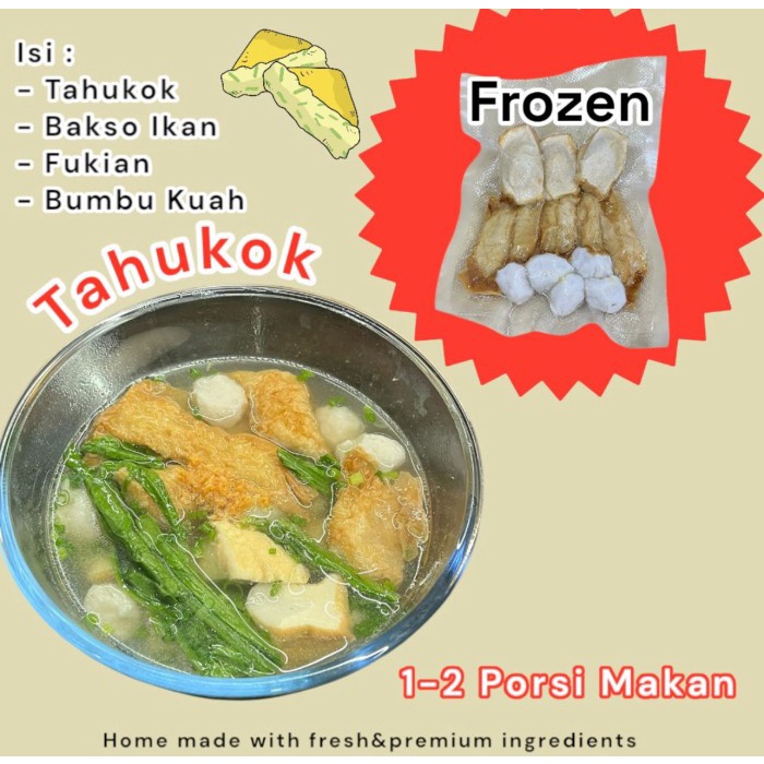 

Premium Homemade Tahu Kok Bakso Ikan Fukian Pangsit Ikan Goreng
