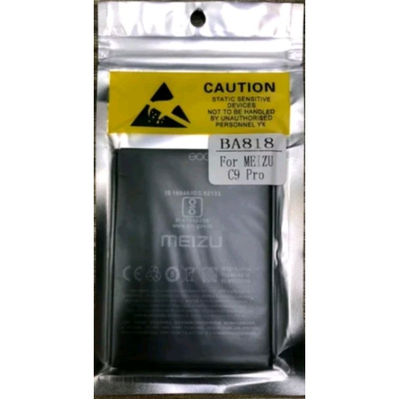 Meizu Ba818 Ba-818 Original 100% Genuine Battery Batre Baterai Meizu C9 C9 Pro