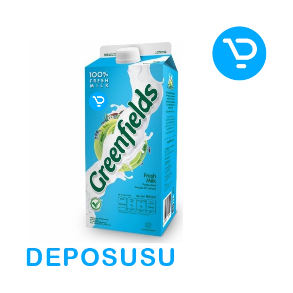

Susu Segar Pasturisasi FRESHMILK GREENFIELDS 1,89 LITER 1890mL