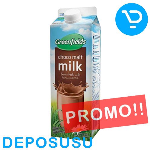 

Susu Pasteurisasi Freshmilk GREENFIELDS 1Liter - Chocomalt
