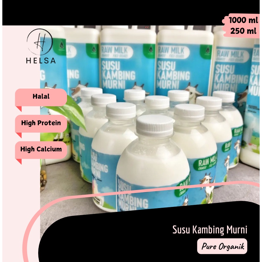

SUSU KAMBING GRASSFED - Halal Certified & Lab Tested by Pure Organic