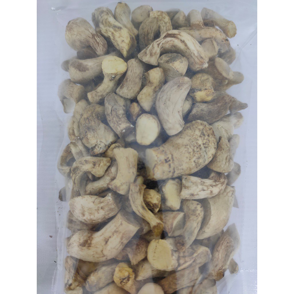 

250gr Kaki Jamur Kering Premium - Dried Mushroom Stem - Kaki Jamur Hioco