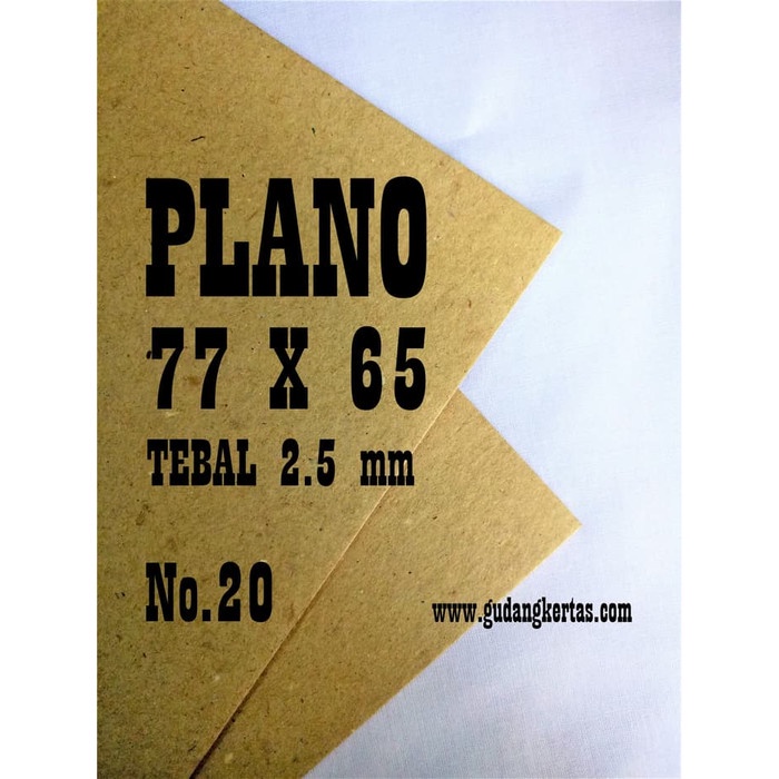 Karton Board 2.5 mm No.20 - PLANO
