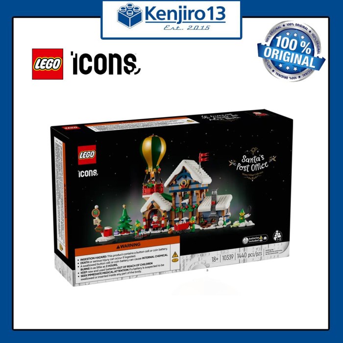 

LEGO ICONS 10339 SANTA'S POST OFFICE