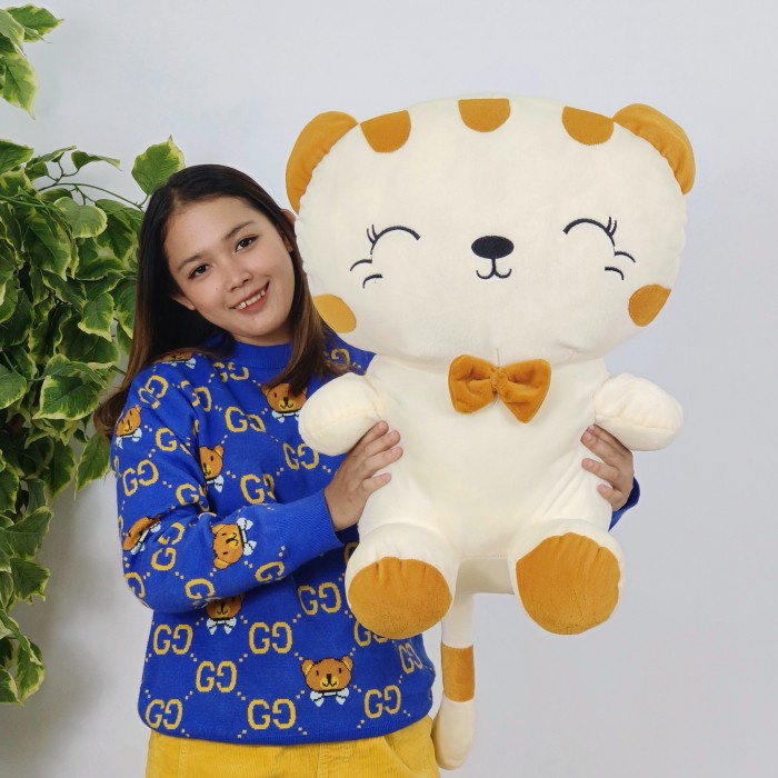 Boneka kucing korea jumbo lucu