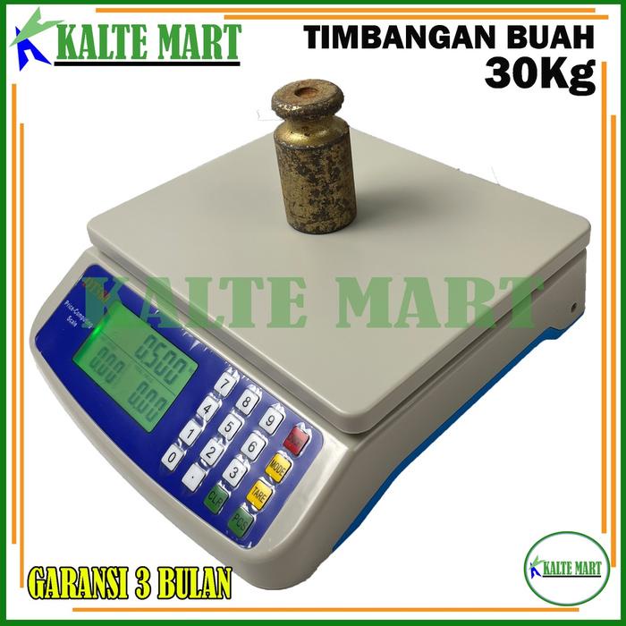 Timbangan Digital Computing Scale 30Kg/40Kg Timbangan Digital Buah 40Kg Timbangan Sayur Digital