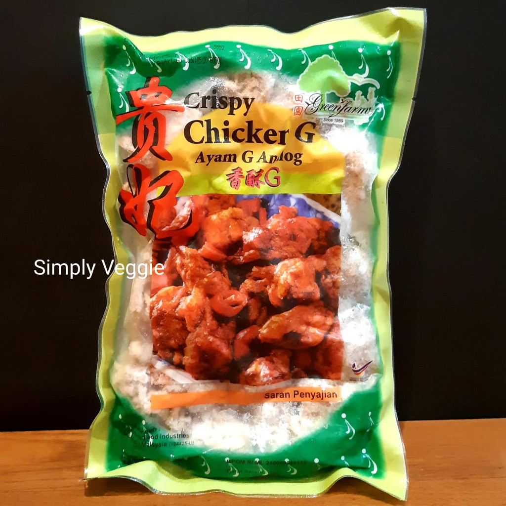 

Vegetarian Crispy Chicken G Green Farm / Kui Fei / Ayam Analog