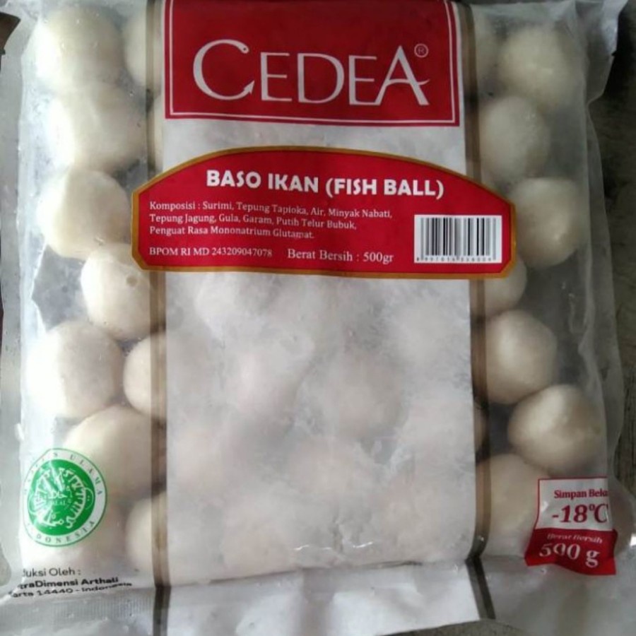 

CEDEA BASO IKAN UKURAN SEDANG 500GR