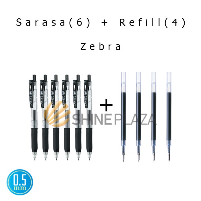 

ATKJaya- [FLASH SALE] Pulpen Gel Sarasa 0.5mm - Refill Pulpen Sarasa 0.5mm
