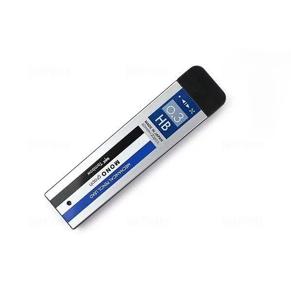 

ATKJaya- TOMBOW Mono Graph Mechanical Pencil Lead 0.3 HB Isi Pensil Mekanik 03
