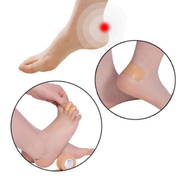 

ATKJaya- Plester anti lecet heel stickers protector tape lakban solatip