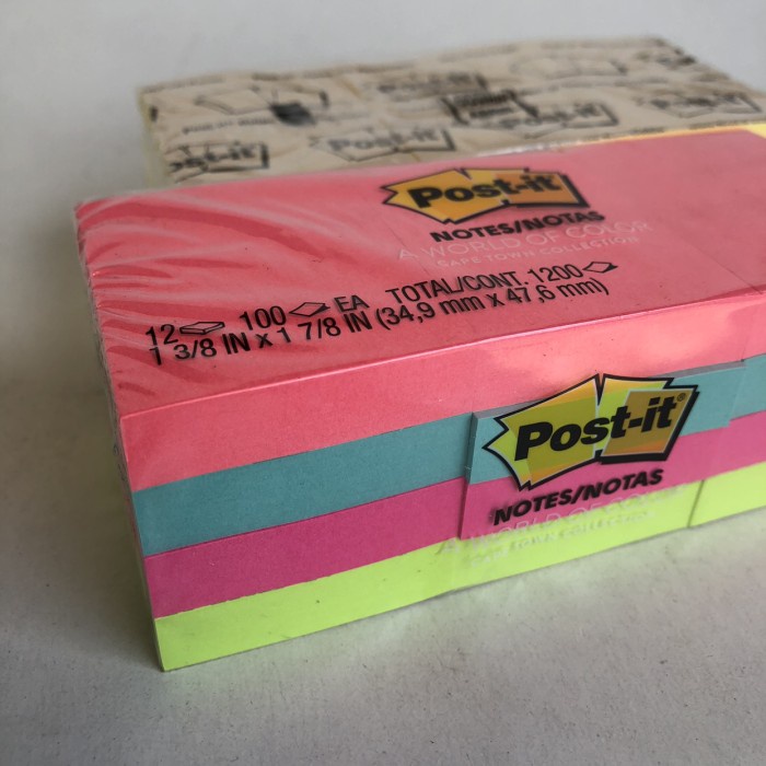 

ATKJaya- Post-it 653-warna sticky notes 3M original (34,9mm x 47,6mm)