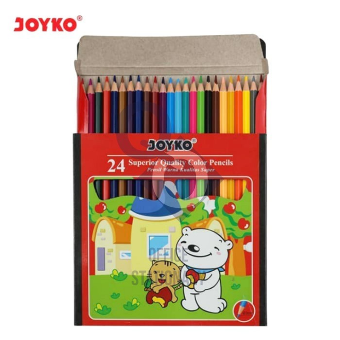 

ATKJaya- pensil warna joyko 24 warna pb