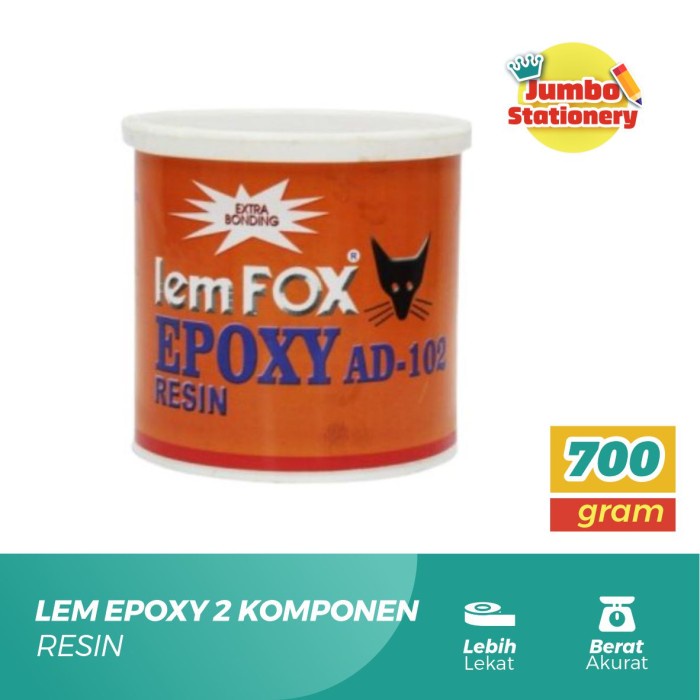

ATKJaya- FOX Lem Epoxy 2 Komponen AD 102 Resin