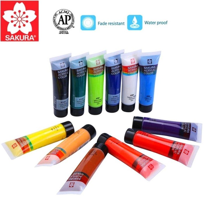 

ATKJaya- SAKURA ACRYLIC COLOR / SAKURA CAT AKRILIK 20ML