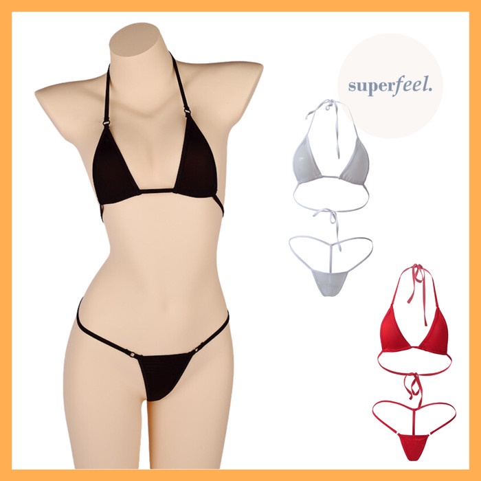 Lancar24- LINGERIE BIKINI SET WANITA PANTAI SEXY PEREMPUAN BRA DALAMAN BH CD 566