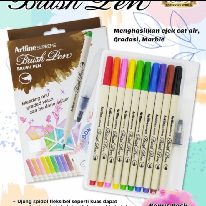 

BRUSH PEN ARTLINE ISI 12