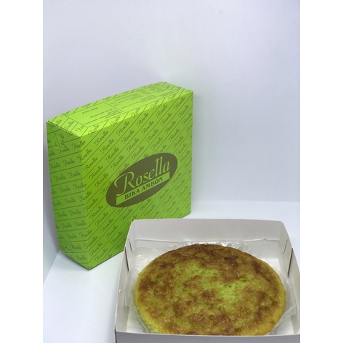 Bika Ambon Rosella rasa Pandan size kecil