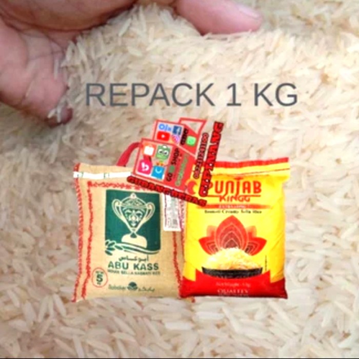 

BERAS BASMATI 1KG/ BERAS INDIA GROSIR BERAS BASMATI DAN BUMBU REMPAH